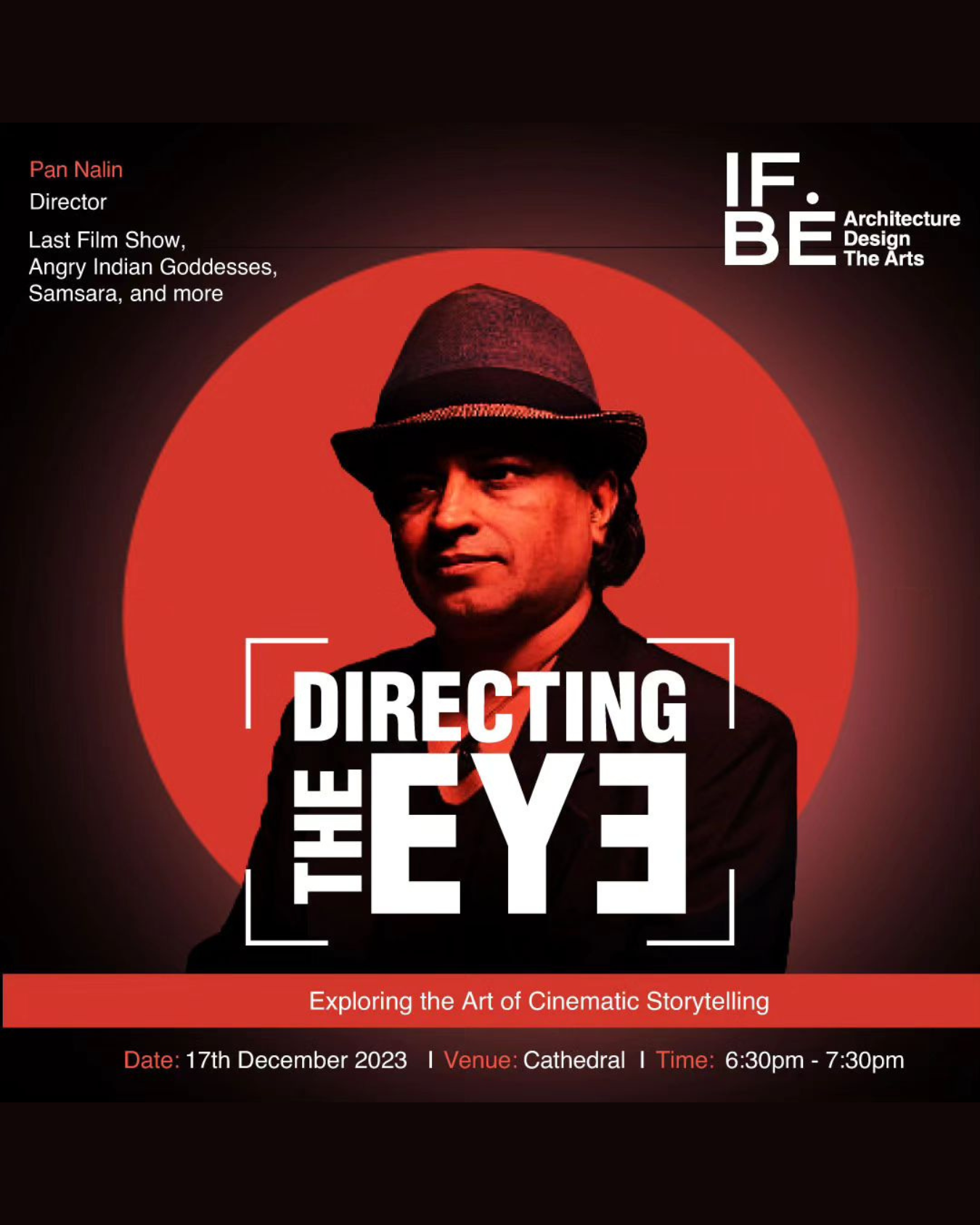 Directing The Eye with Pan Nalin